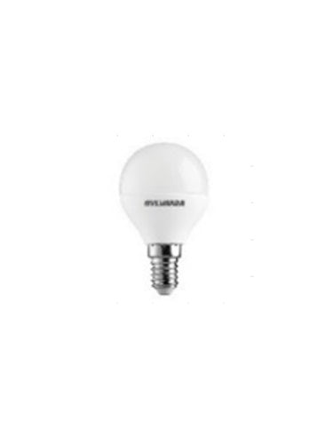 Z: Franklite Bulb, E14, Opal, Golfball, LED, 5.3W, 2700K, 470 Lumens, Dimmable, L301