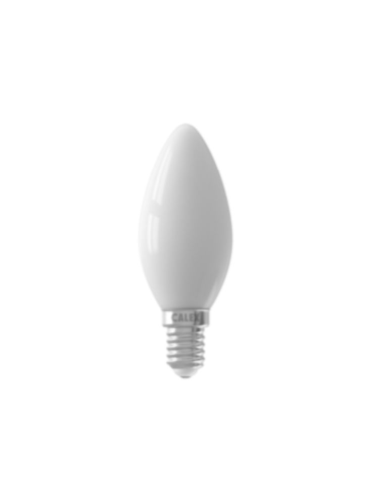 Z: Franklite Bulb, E14, Opal, Candle, LED, 5W, 2700K, 470 Lumens, Dimmable, L335