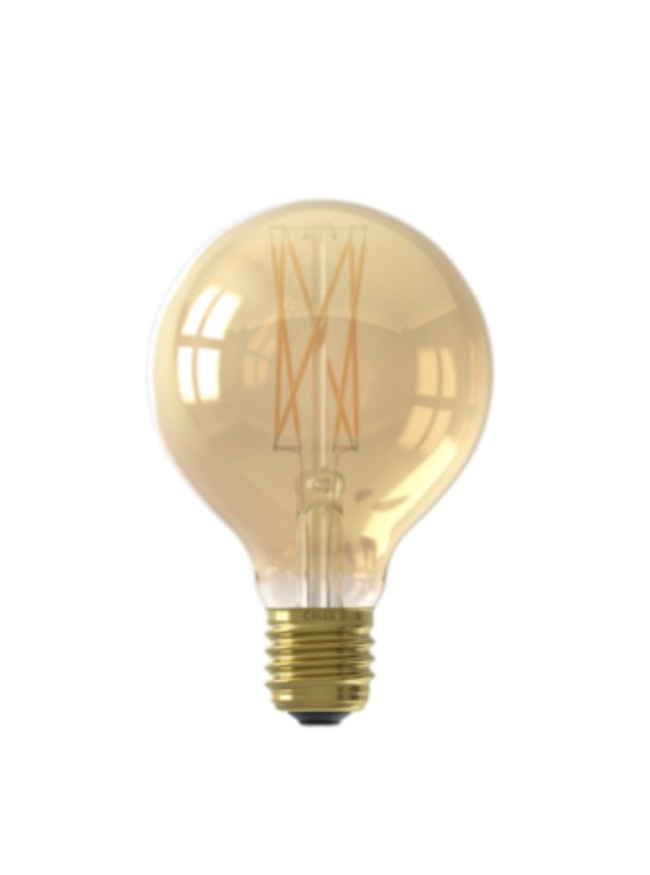 Z: Franklite Bulb, E27, Gold Tint, Globe, LED, 4W, 2100K, 320 Lumens, Dimmable, L322