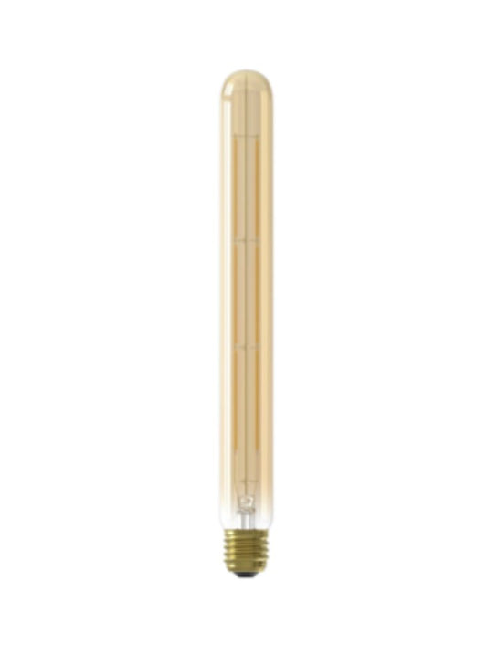 Z: Franklite Bulb, E27, Gold Tint, Tube Long, LED, 4W, 2100K, 400 Lumens, Dimmable, L333