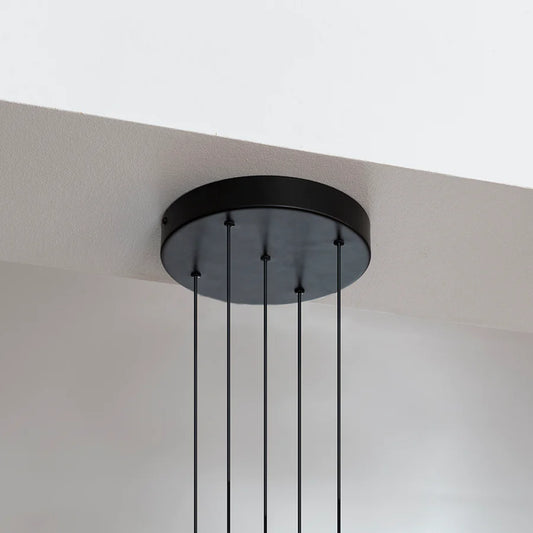 Z: Umage Pendant Component, 5 Light, Flat Black, G4, [4014]