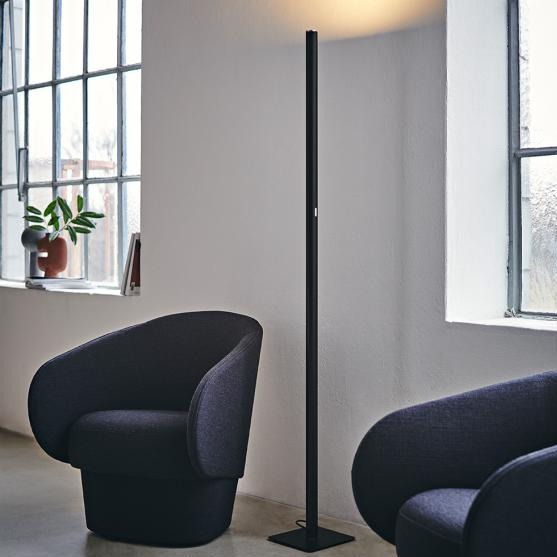 ilio Floor Lamp, Mini, Black, LED, App and Touch Dim, IP20