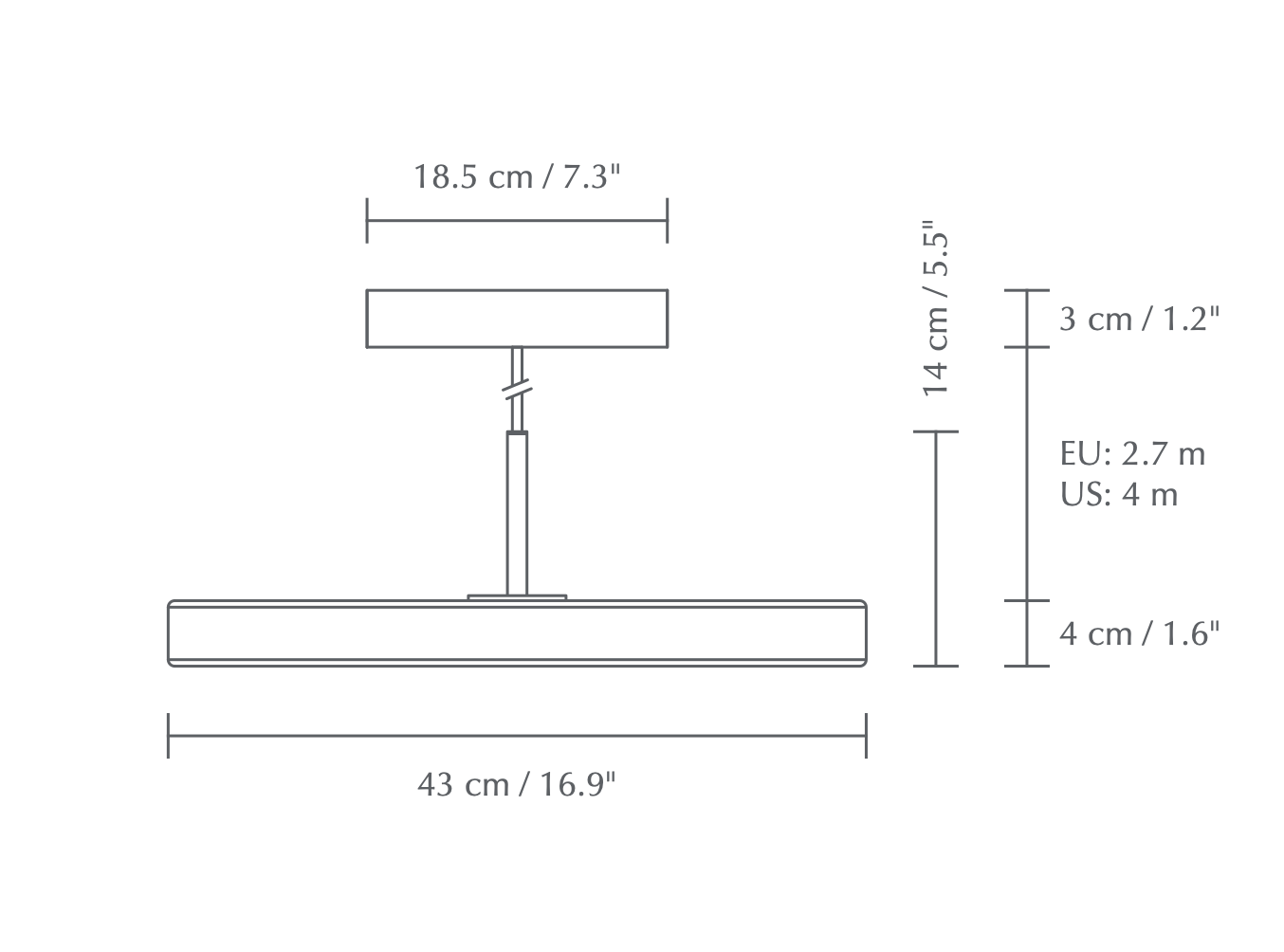 Asteria Pendant, Light Colours +, LED, Triac Dim