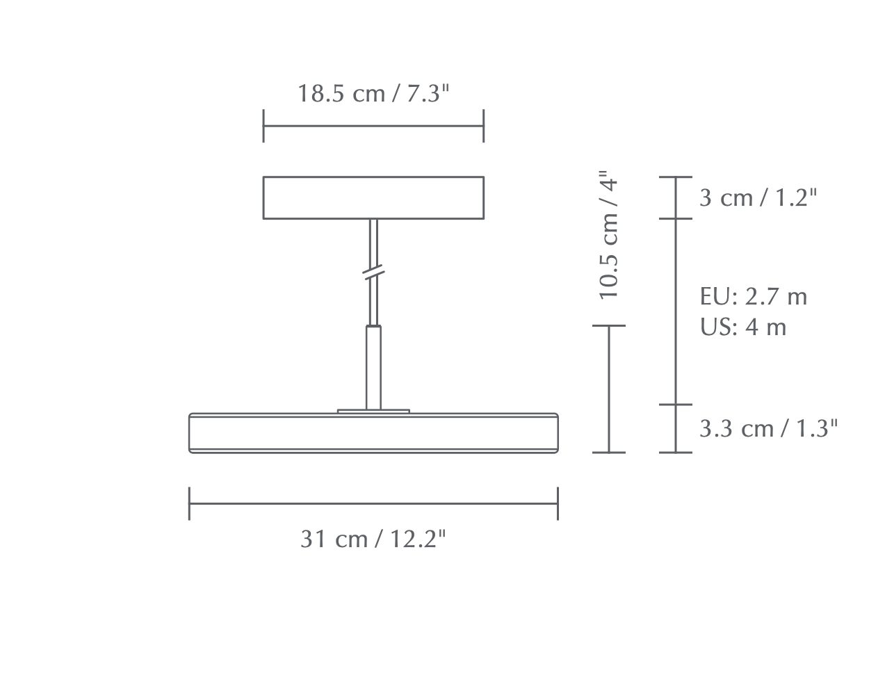 Asteria Pendant, Light Colours +, LED, Triac Dim