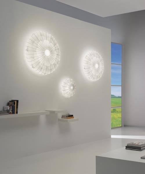 Muse Ceiling or Wall, White, E27, IP20