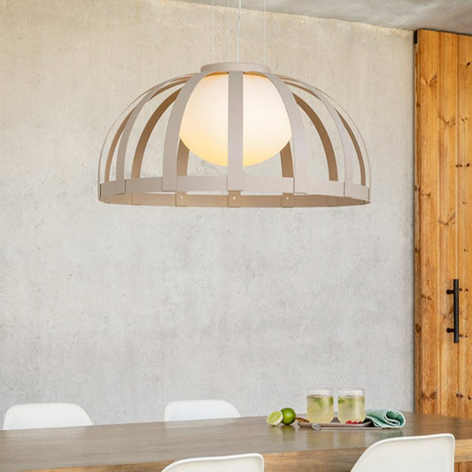 Bols Pendant, Beige, LED, IP65