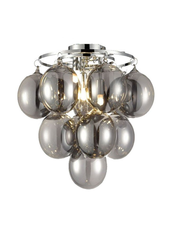 Bubbles Ceiling Light, Iridescent Glass, G9, IP20