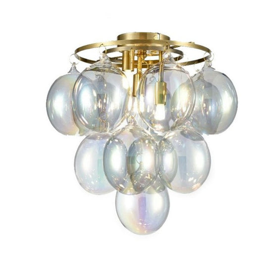 Bubbles Ceiling Light, Iridescent Glass, G9, IP20