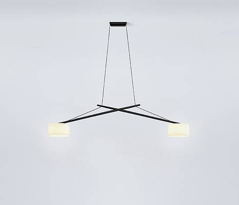 Twin Pendant, Adjustable, Triac Dim