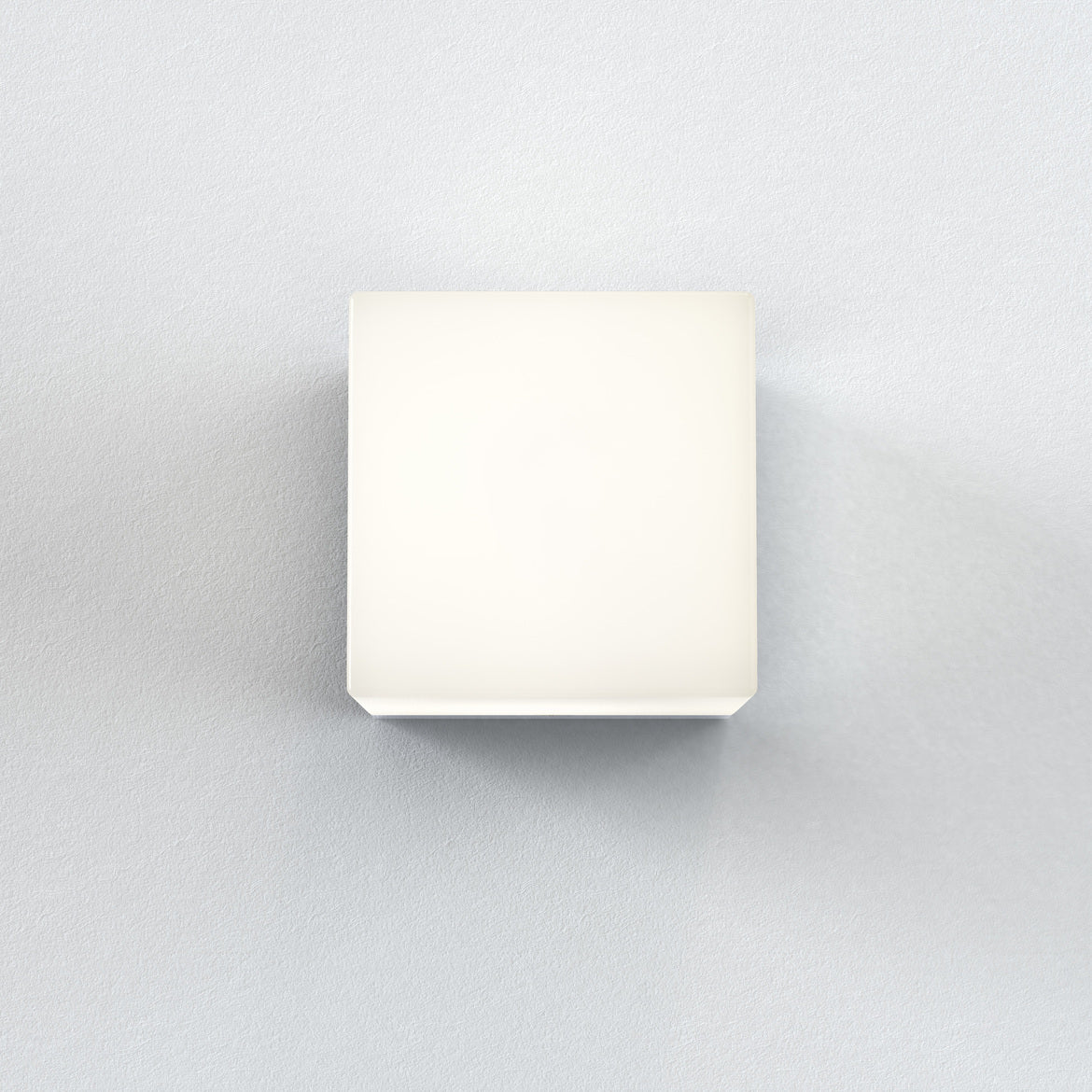 Cube, Wall Light, White Glass, G9, IP44