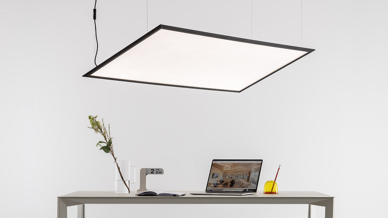 Discovery Pendant, Rectangle, LED 3000K, Push and App Dim, IP20