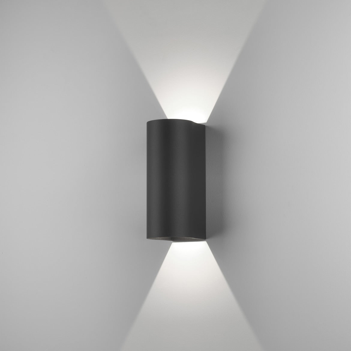 Dunbar Wall Light, Textured Black, LED, On/Off, IP65