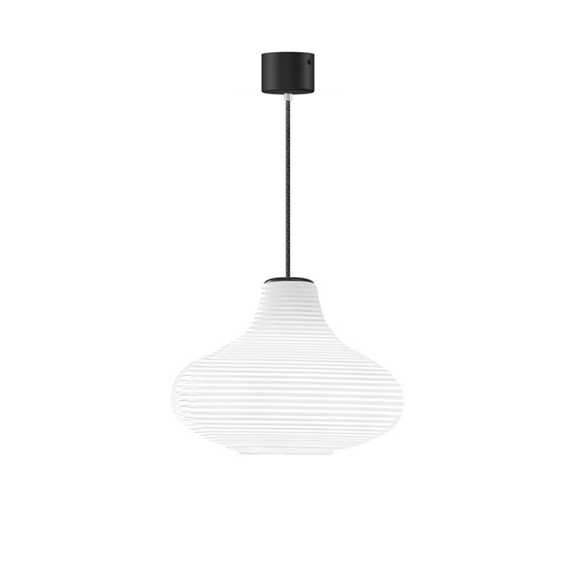 Emma, Olivia, Clio Pendants, White Glass, Single, E27, IP20