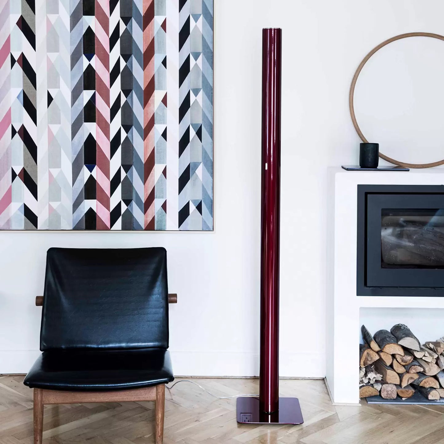 ilio Floor Lamp, Black, LED, App and Touch Dim, IP20
