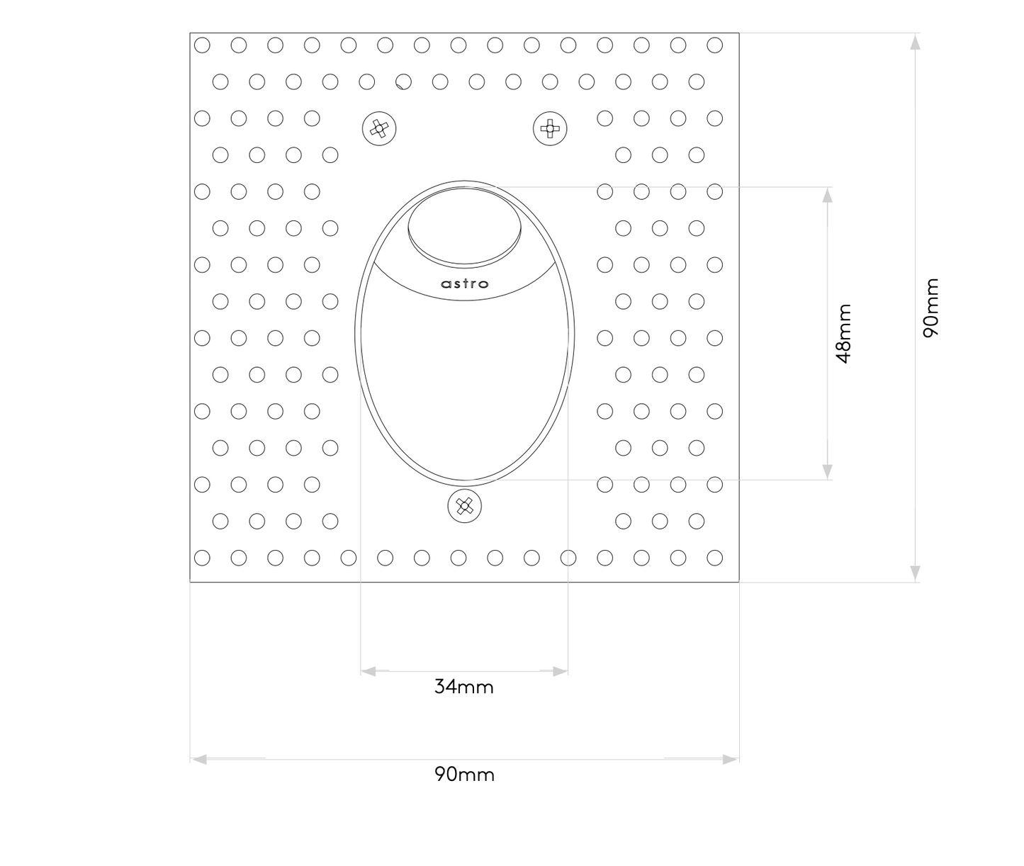 Leros, Trimless Step Light, LED, IP20