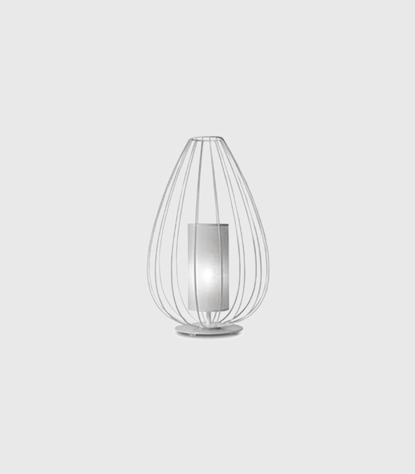 Cell Floor Lamp, White, E27, IP65