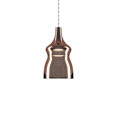 Nostalgia Pendant, Bronze Glass, LED, Triac Dim, IP20