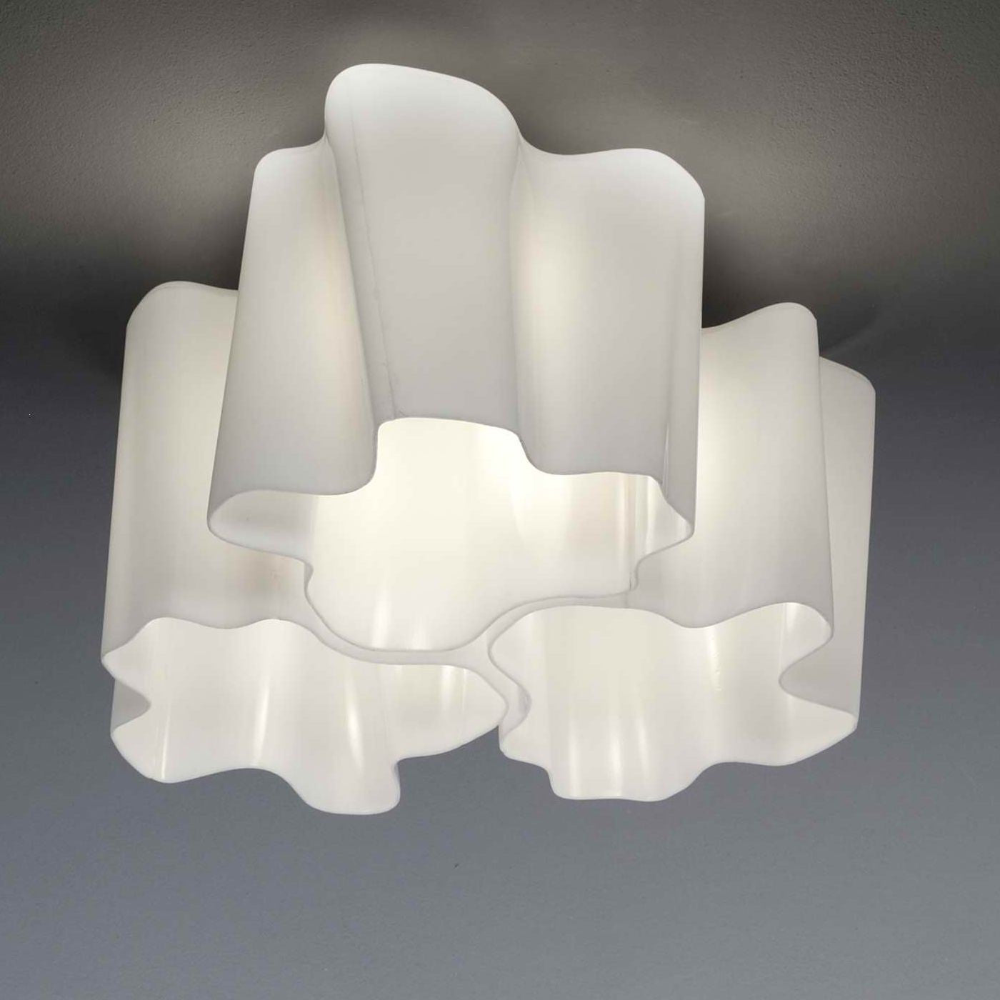 Logico Ceiling, White, Triple, IP20