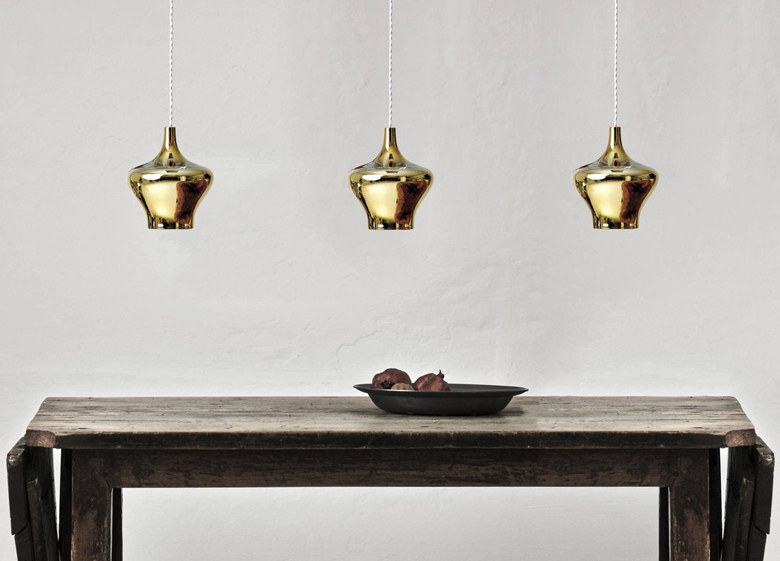 Nostalgia Pendant, Bronze Glass, LED, Triac Dim, IP20