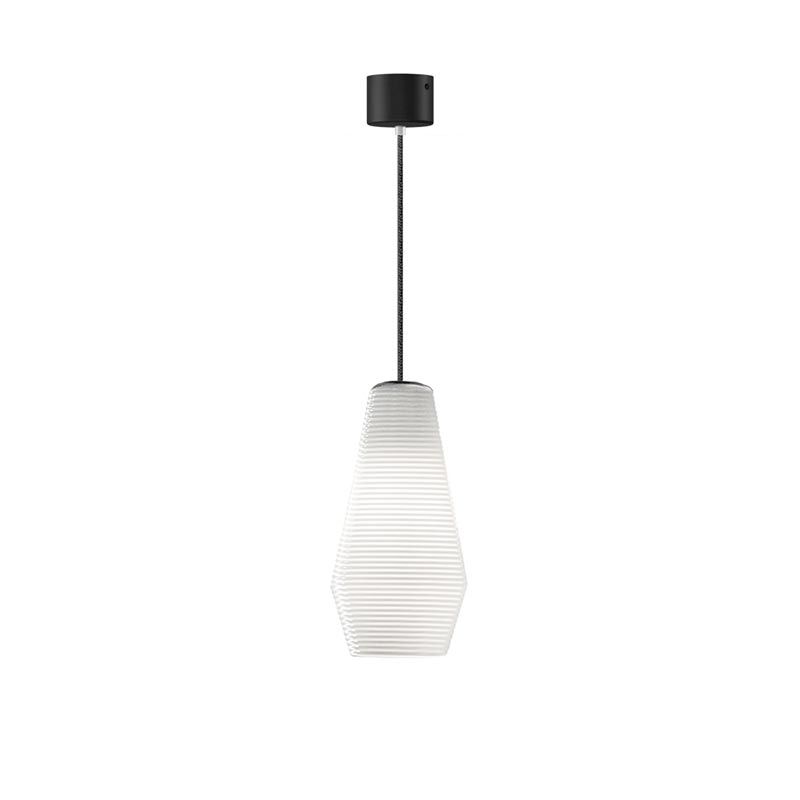 Emma, Olivia, Clio Pendants, White Glass, Single, E27, IP20