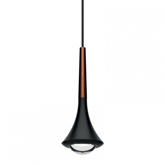 Rain Pendant, Blacks, LED, Triac Dim, IP20