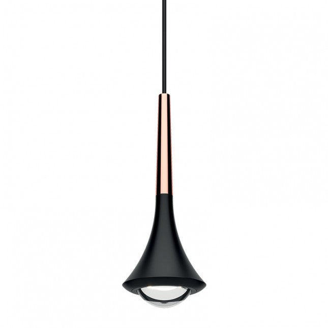 Rain Pendant, Blacks, LED, Triac Dim, IP20