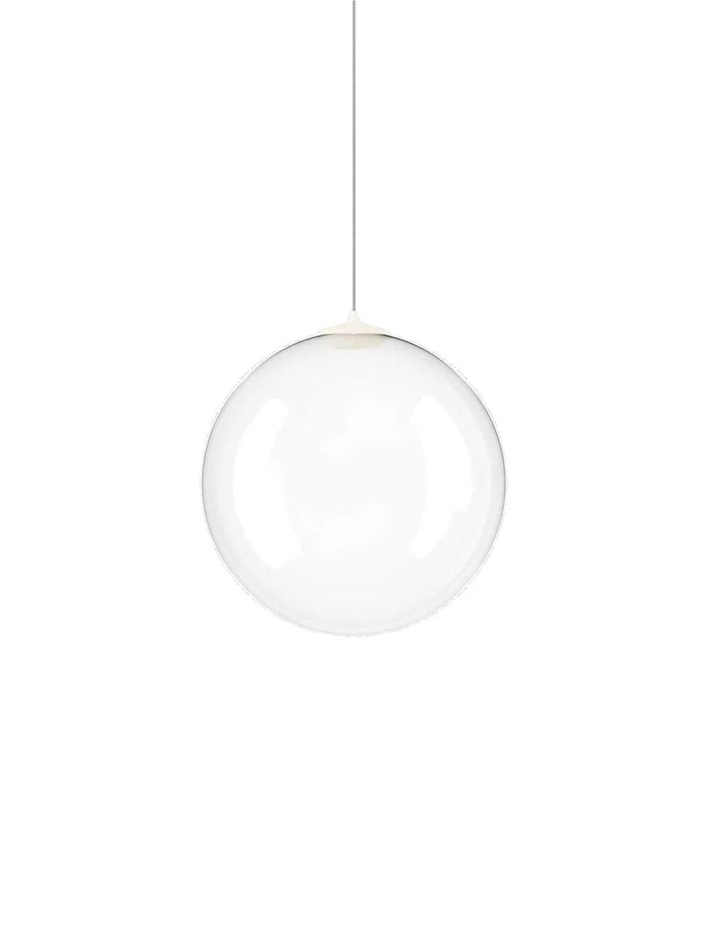 Random Solo Pendant, Clear Glass, LED, Triac Dim, IP20