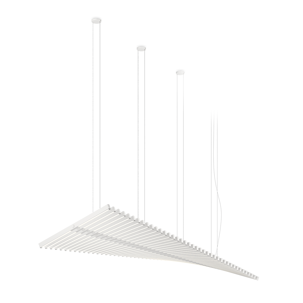 Rhythm Pendant, Horizontal, LED, 1-10v Dim