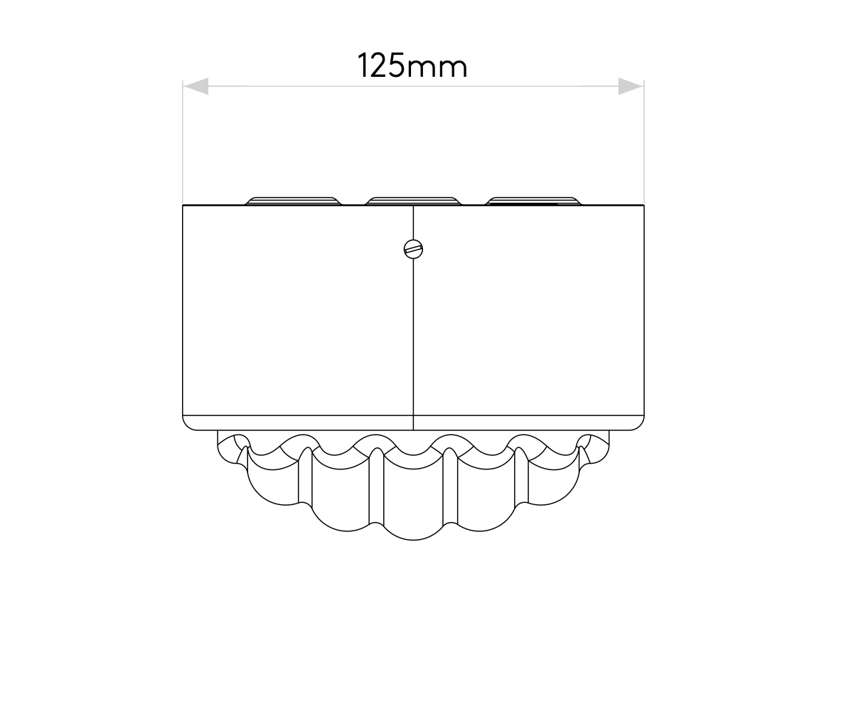 Montreal Oval Wall Light, Steel, E27, IP44