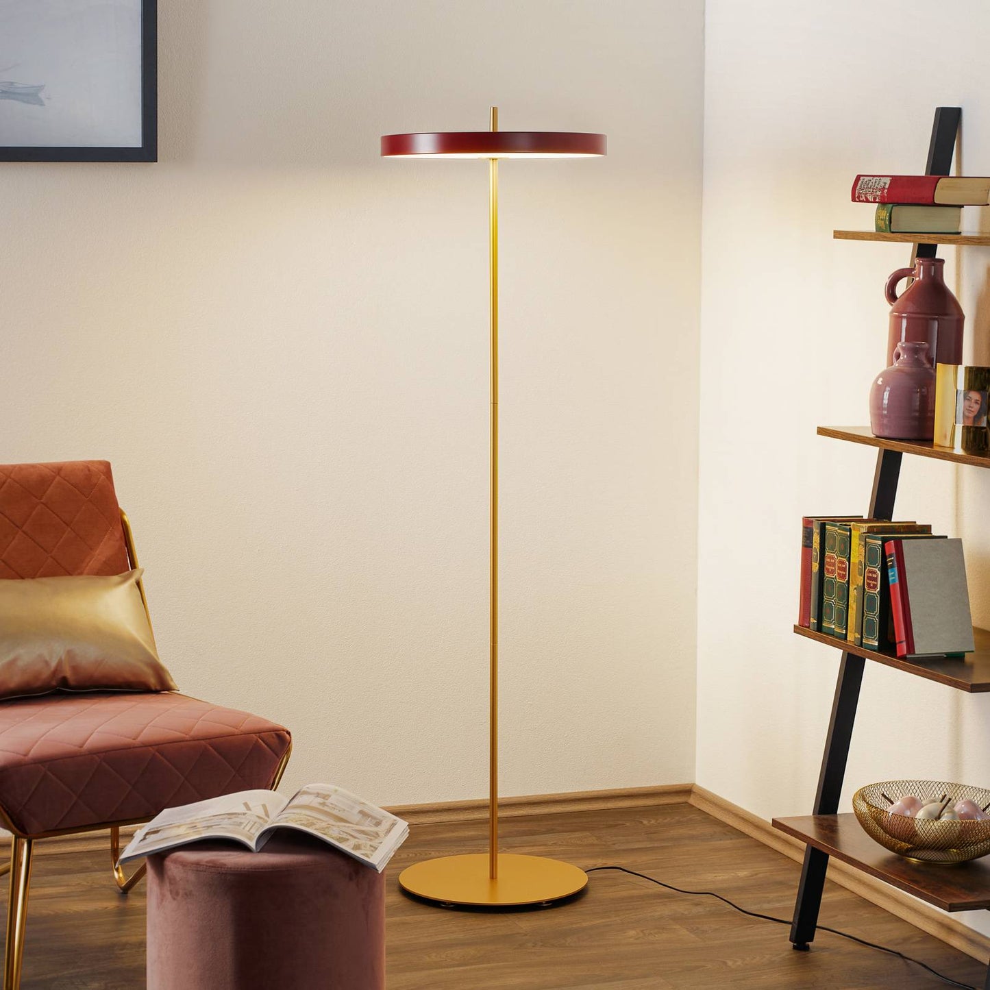 Asteria Floor Lamp, LED, Dimmer