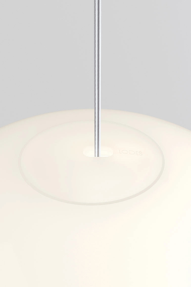 Volum Pendant, White Glass, IP20